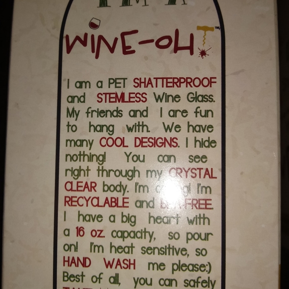 LSU SHATTERPROOF WINE GLASSES 16OZ - Picture 4 of 4